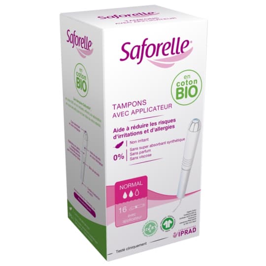 SAFORELLE TAMPON NORM A/APPL 16 — Pharmacie Pharmavance Gambetta