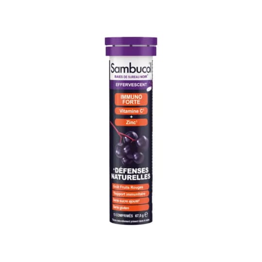 SAMBUCOL IMMUNO FORTE CPR EFF 15 — Pharmacie du Vieux Montreuil
