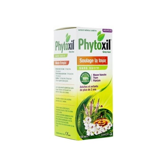 PHYTOXIL TOUX S/SUCRE 120ML — Pharmacie Pharmavance Metz