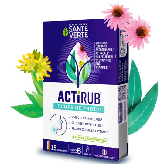 Acti'rub hiver, 15 comprimés — Pharmacie du Métro - Antony
