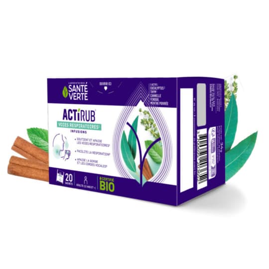 ACTIRUB SANTE VERTE RESPI INFUS 20 — Pharmacie Pharmagreen Boucicaut
