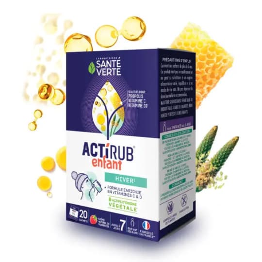 ACTIRUB SANTE VERTE ENF FRAMB SA20 — Pharmacie Fellous