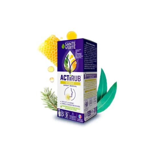 Sante Verte Actirub Spray Buccal 15ml — Pharmacie De Mailloles