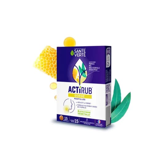 Sante Verte Actirub Pastille 15 — Pharmacie De Mailloles