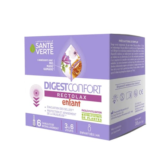 DIGEST CONFORT RECTOLAX CANUL ENF6 — Pharmacie Val de l'Aurence Limoge