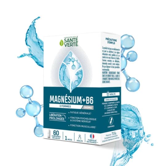 SANTE VERTE MAGNESIUM 360MG CPR60 — Pharmacie Pharmagreen Boucicaut