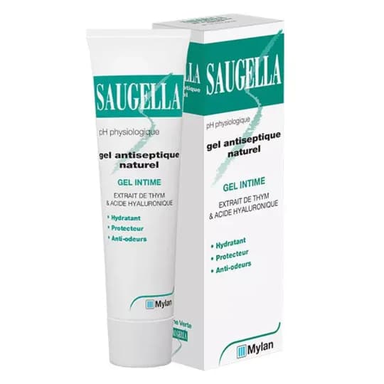 Saugella gel intime antiseptique naturel 30 ml — Pharmacie Capucins Pharma