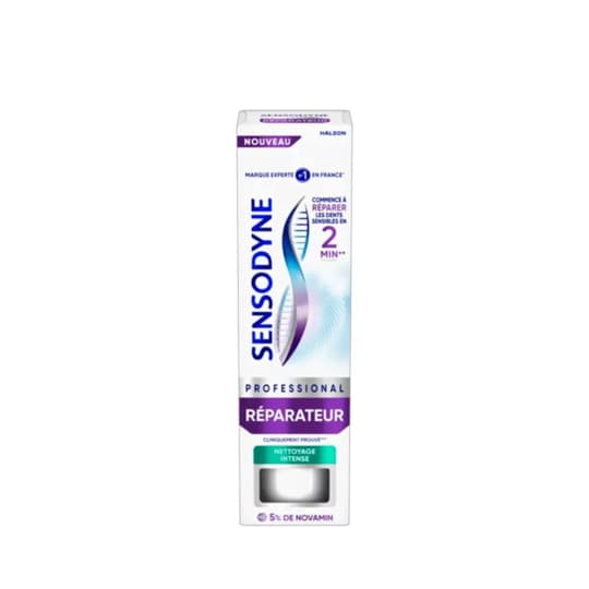 SENSODYNE DENT PRO REP NETTOY 75ML — Pharmacie Pharmagreen Boucicaut
