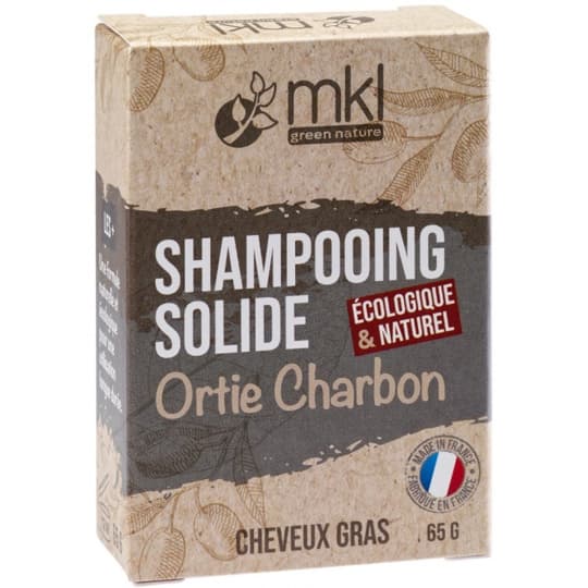 MKL SHA SOLIDE ORTIE/CHARBON 65G — Pharmacie des 7 Chemins
