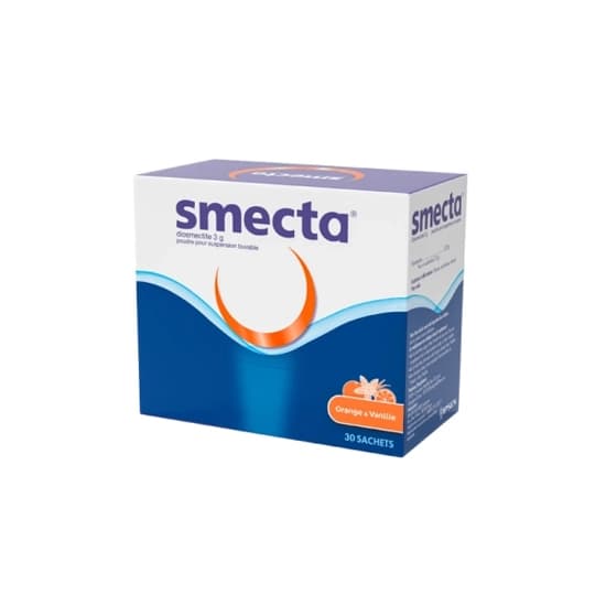 SMECTA 3G ORANGE VANILLE SACHET 30 — Pharmacie Bordeaux Lac