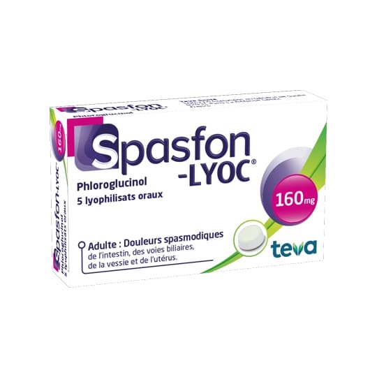 SPASFON LYOC 160MG LYOPHILISAT 5 — Pharmacie Boulogne Print