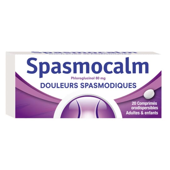 SPASMOCALM 80MG CPR ORODISP 20 — pharmacie confluence ivry