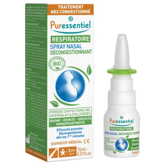 PURESSENTIEL SPR NAS DECONG HE15ML — Pharmacie Erlon