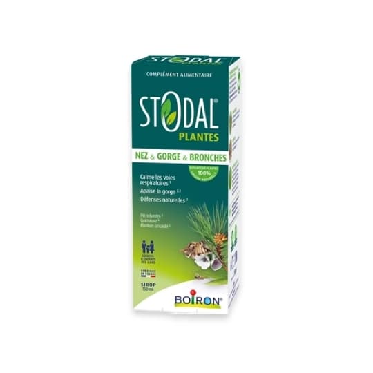 STODAL PLANTES NEZ&GORG SIROP150ML — Pharmacie Centrale Elsie