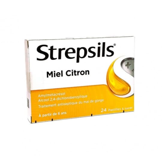 STREPSILS MIEL CITRON PAST 24 — Pharmacie Chartreuse