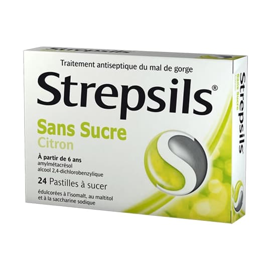 STREPSILS CITRON S/S PAST 24 — Pharmacie Port Royal