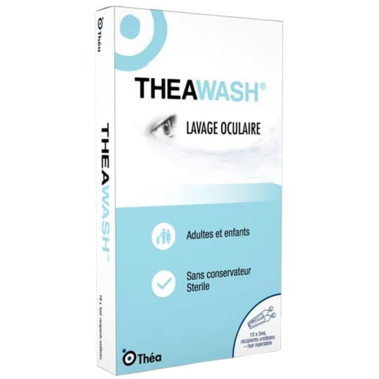 THEAWASH LAVAGE OCULAIRE UNIDOS 10 — Pharmacie Européenne 24/24 de la place de clichy