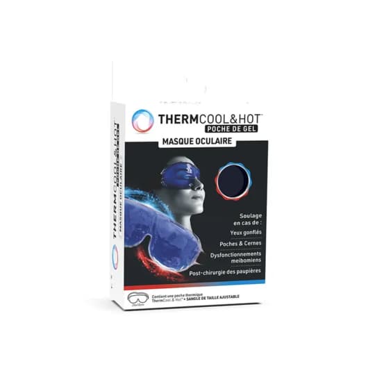 Thermcool Hot Poche Gel Masque Oculaire