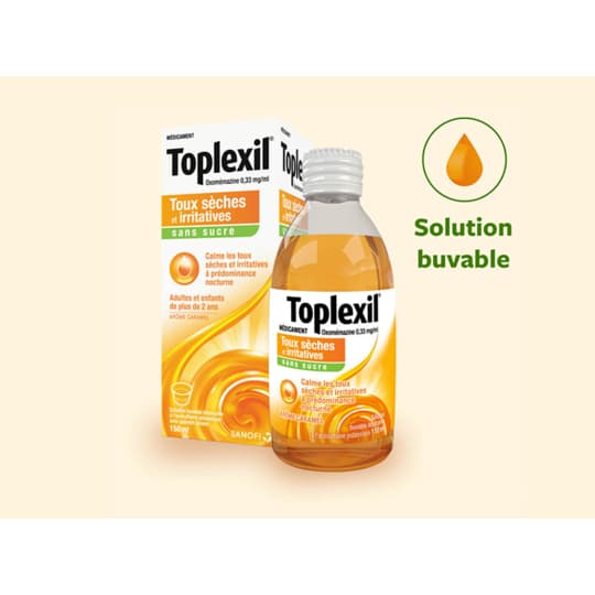 TOPLEXIL 0,33MG/ML SOL S/S 150ML — Pharmacie Port Royal
