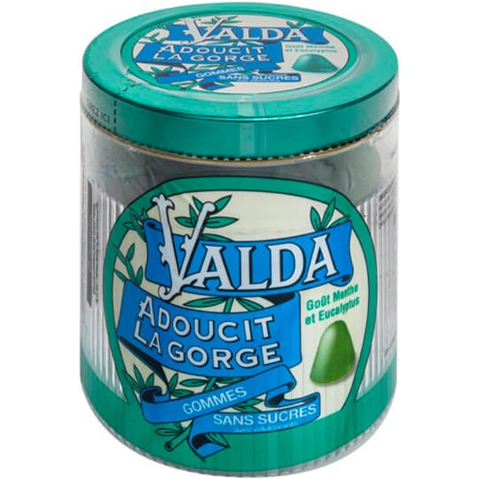 VALDA GOM S/SUC MENT/EUCAL 140G — Pharmacie Fellous