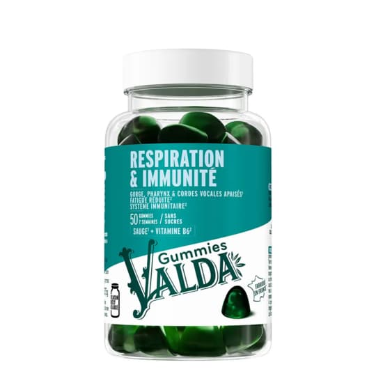 VALDA GUMMIES RESPIR & IMMUN 50 — Pharmacie de l'Hopital - Kremlin-bicêtre