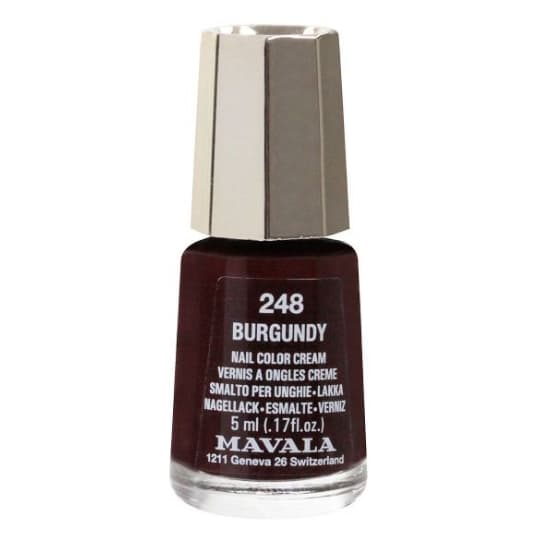 MAVALA VERNIS ONGL BURGUNDY 248 — Pharmacie Boetie