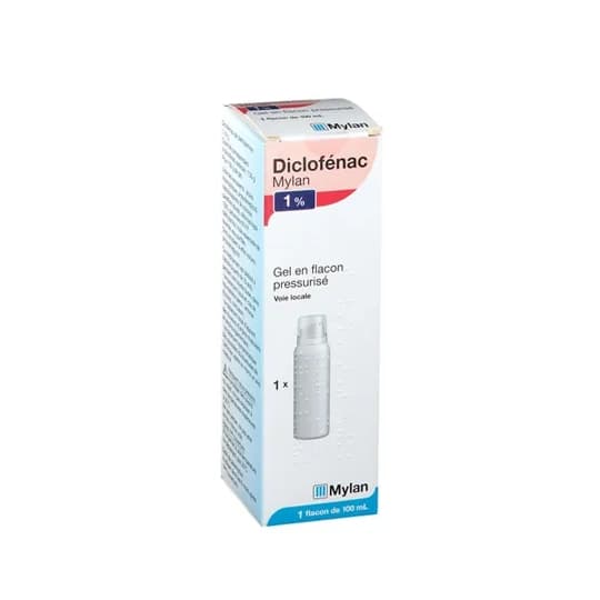 DICLOFENAC 1% VTS GEL FL PR 100ML — Pharmacie Duguesclin Lyon
