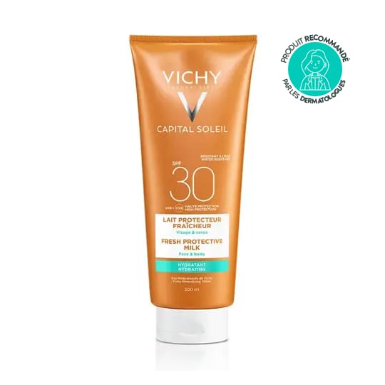 Vichy capital soleil lait spf30 visage et corps 300 ml — Pharmacie Port Royal
