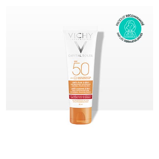 CAPITAL SOL A/AGE SPF50 50ML — Pharmacie La Rose