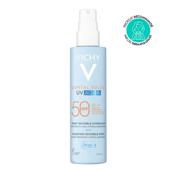 CAPITAL SOL AQUA SPR SPF50 200ML — Pharmacie Européenne 24/24 de la place de clichy