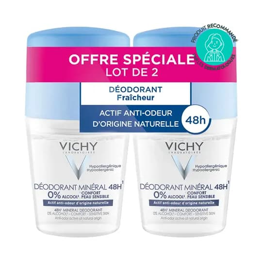 VICHY DEO S/ALU MIN 48H BILL50MLX2 — Pharmacie d'Austerlitz