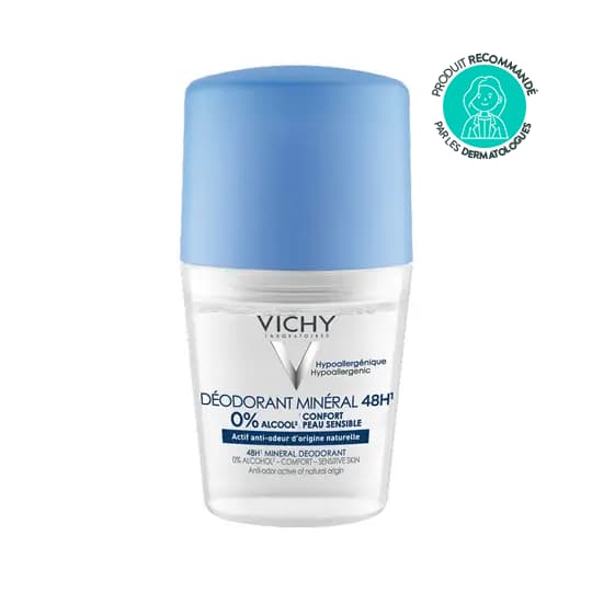 VICHY DEO S/ALU MIN 48H BILLE 50ML — Pharmacie d'Austerlitz
