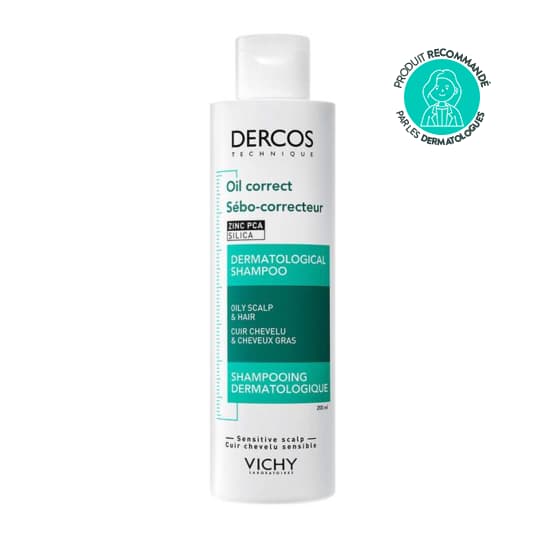 DERCOS SH SEBO-CORRECTEUR 200ML — Pharmacie Riviera