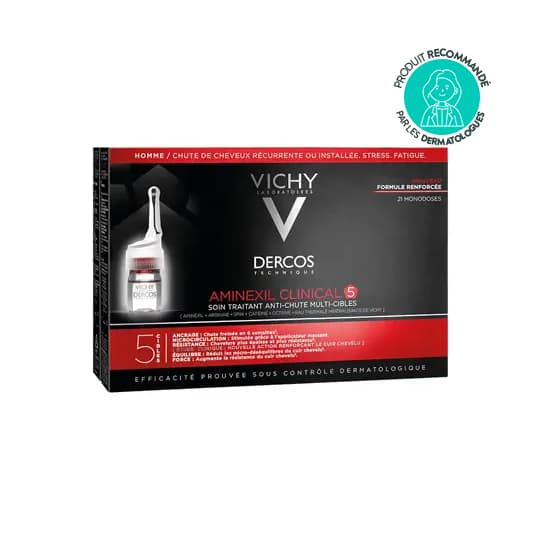 DERCOS AMINEXIL H A/CHUT DOSE21 — Pharmacie Monge