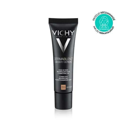 VICHY DERMABLEND 3D FLUIDE 55 30ML — Pharmacie de la mairie - Vichy