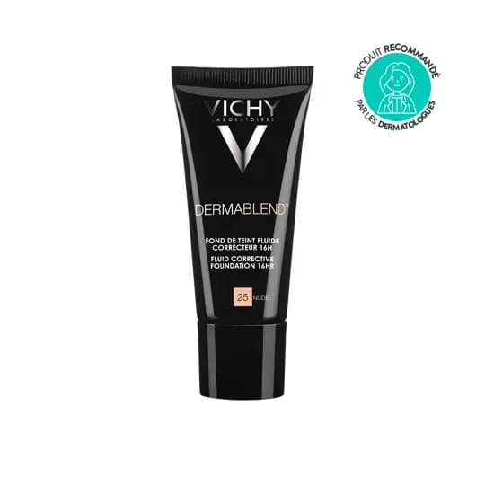 Dermablend fluide correcteur 25 nude, 30 ml de crème dermique — Pharmacie Pharmavance Sacre Coeur