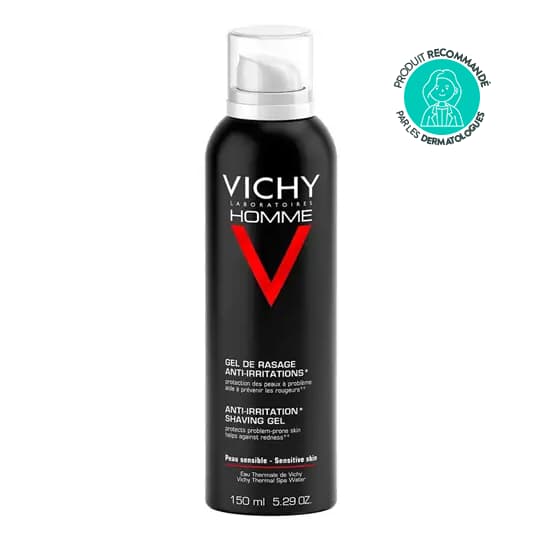 Vichy Homme Gel De Rasage Antiirritations 150ml — Pharmacie SO OUEST