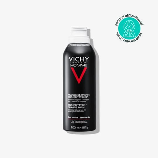 Vichy Homme Mousse A Raser Antiirritations 200ml — Pharmacie du Parc - Neuilly-sur-Seine