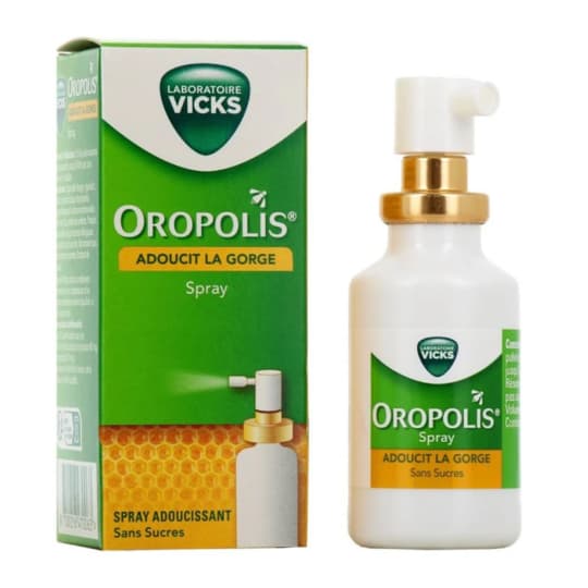 Vicks Oropolis Spray Buccal Adoucissant, 20 ml — Pharmacie Pharmagreen Boucicaut