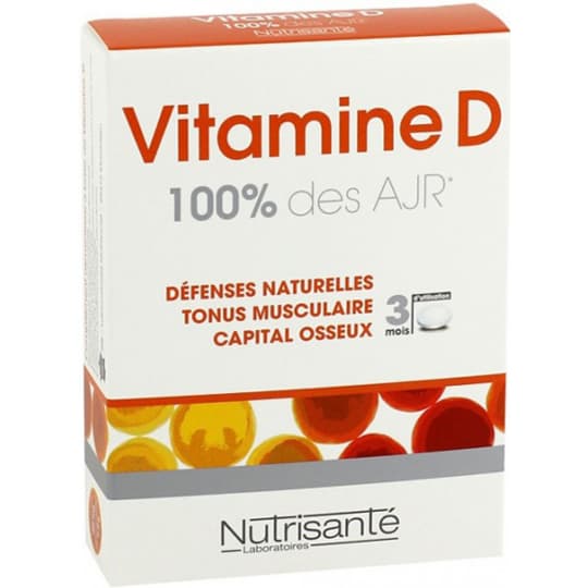 Nutrisante vitamine d comprime 90 — Pharmacie Lyon Grand Trou