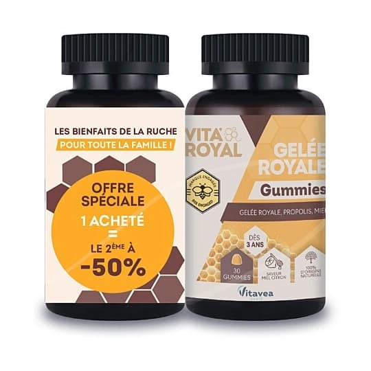 VITA'ROYAL GELEE ROYAL GUMM 30 X2 — Pharmacie Du Lilas