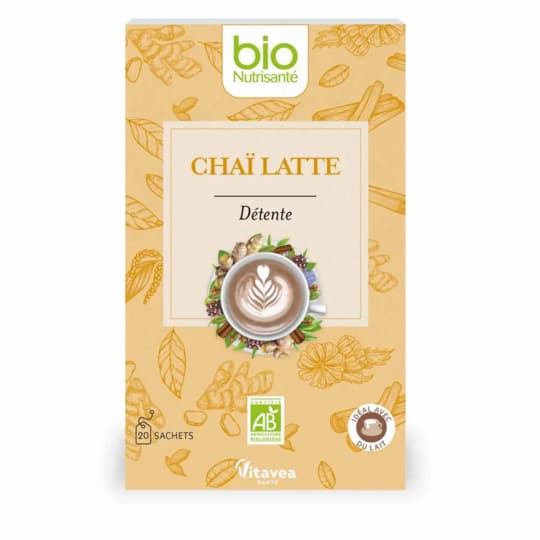 BIONUTRI THE CHAI LATTE SACH 20 — Pharmacie Juin