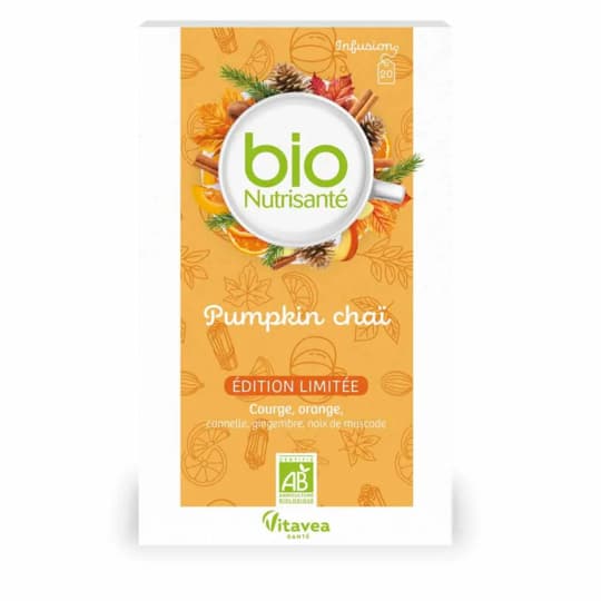 BIONUTRI INF PUMPKIN CHAI SACH20 — Pharmacie Chartreuse