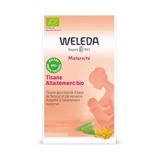 Weleda Maternité Tisane Allaitement, 20 sachets de 2 g — Pharmacie du Grand Vitrolles