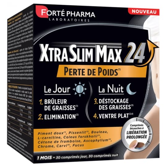 XTRA SLIM MAX 24 CPR 60 — Pharmacie Juin