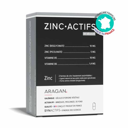 SYNACTIFS ZINCACTIFS GELUL 60 — Pharmacie Chartreuse