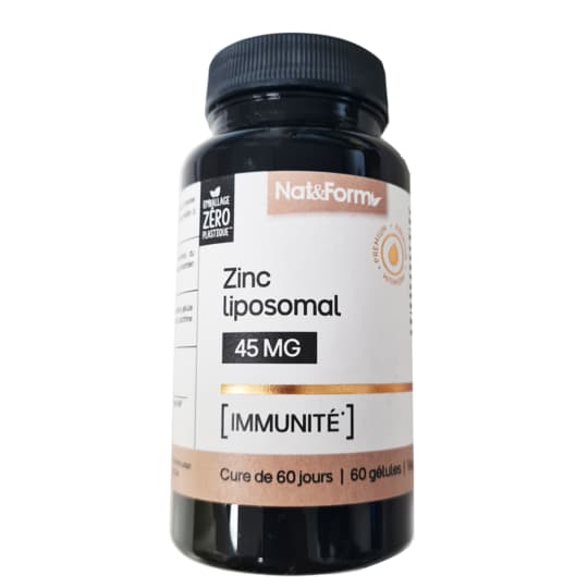 NAT&FORM ZINC LIPOSOMALE GELUL60 — Pharmacie du Marché - Fontenay-aux-Roses