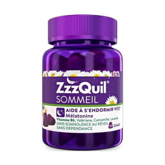 ZZZQUIL SOMMEIL GOMME FR BOIS X60 — Grande Pharmacie Bastille Faubourg - Apothical - Nexum