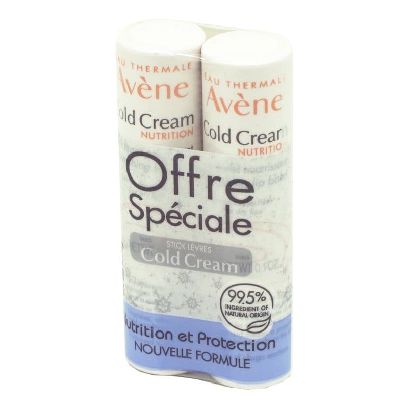 AVENE COLD CREAM STICK LEVRE 4G X2 — Pharmacie Principal Port-de-Bouc
