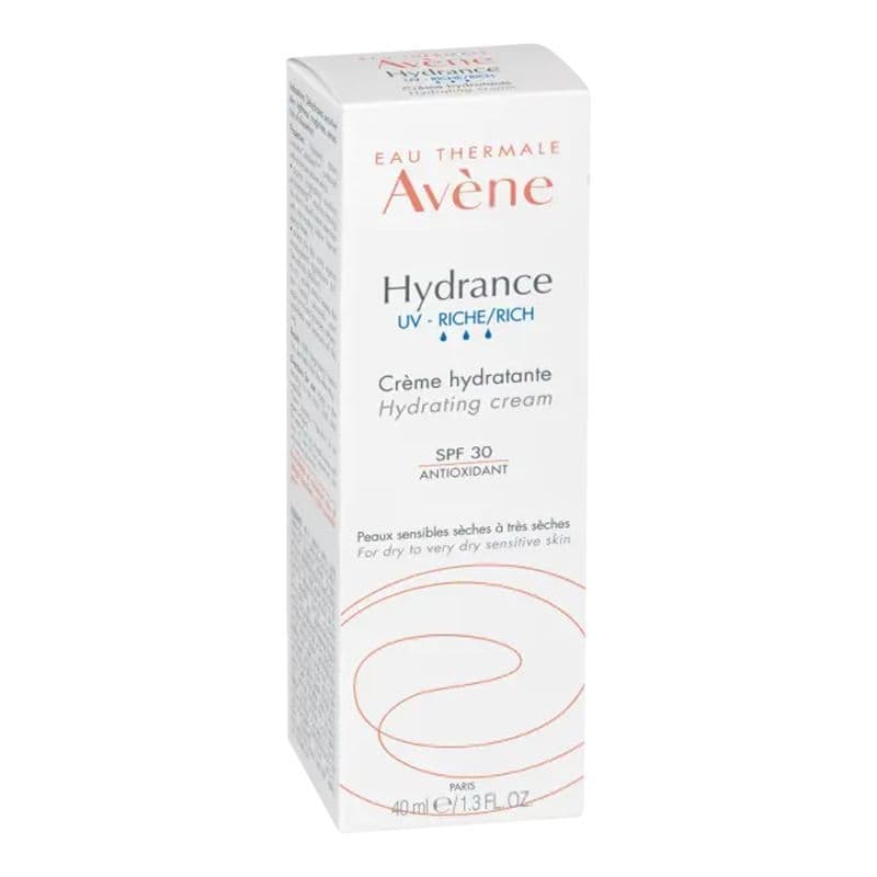 AVENE HYDRANCE UV RICHE CR 40ML — Pharmacie des Clos